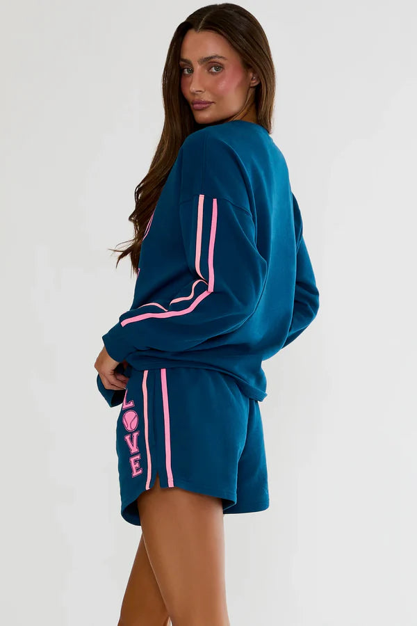 Beach Riot TENNIS Sweatshirt AND Shorts - SET!!!