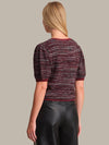 525 America Marbled Bow Sweater