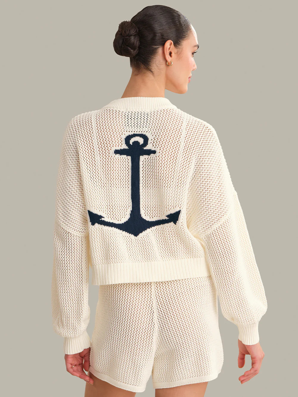 525 America Nautical Tide Cardigan