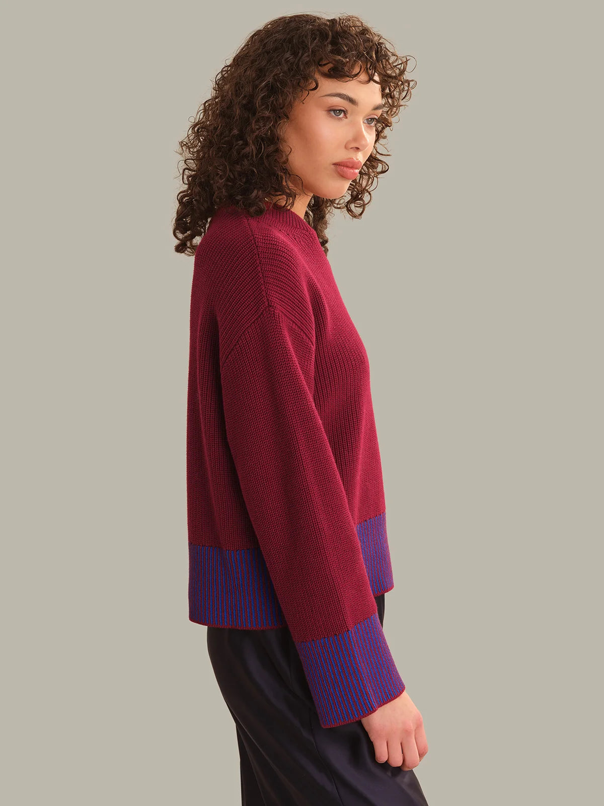 525 America Sienna Stripe Sweater