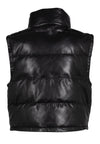 Mauritius Leather Puffer Vest