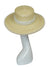 Self Same Straw Hat with Pearls