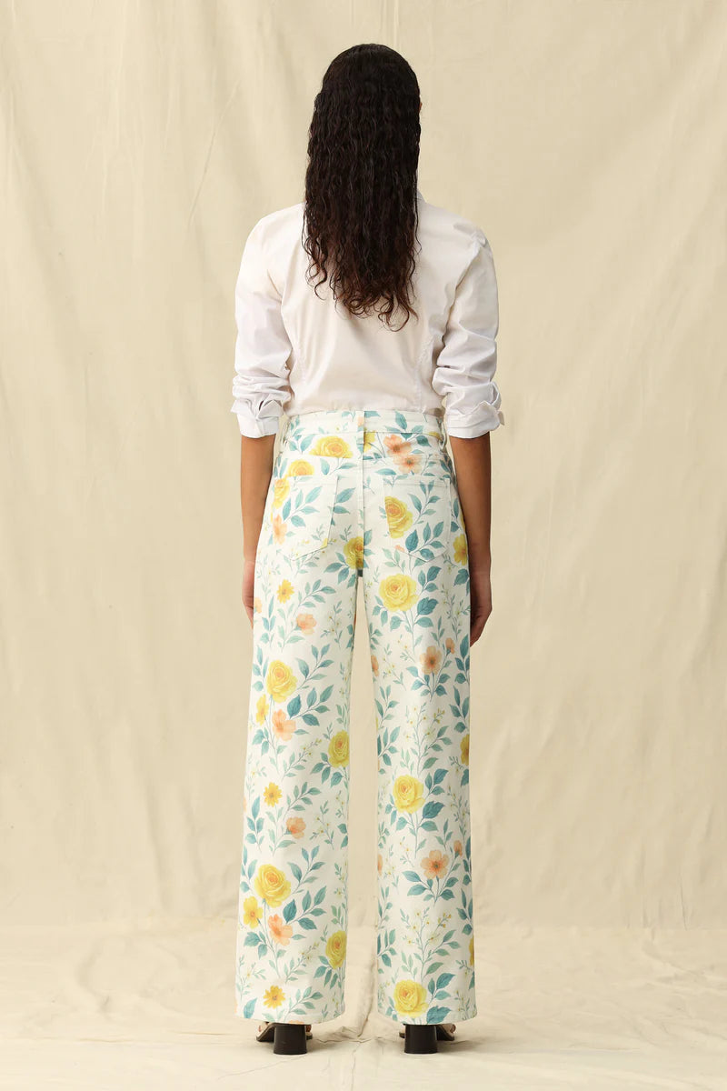 Bayeas Floral Jeans-29 and 30 ONLY