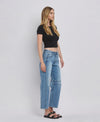 Vervet HIgh Rise Barrel Jean-26,28, 29 ONLY