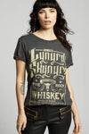 Recycled Karma Lynyrd Skynard Whiskey Tee