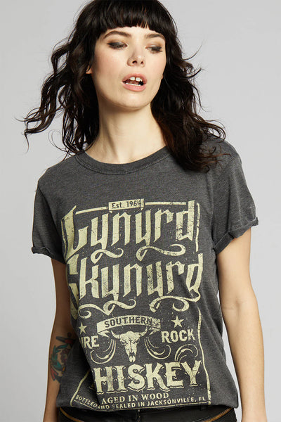 Recycled Karma Lynyrd Skynard Whiskey Tee