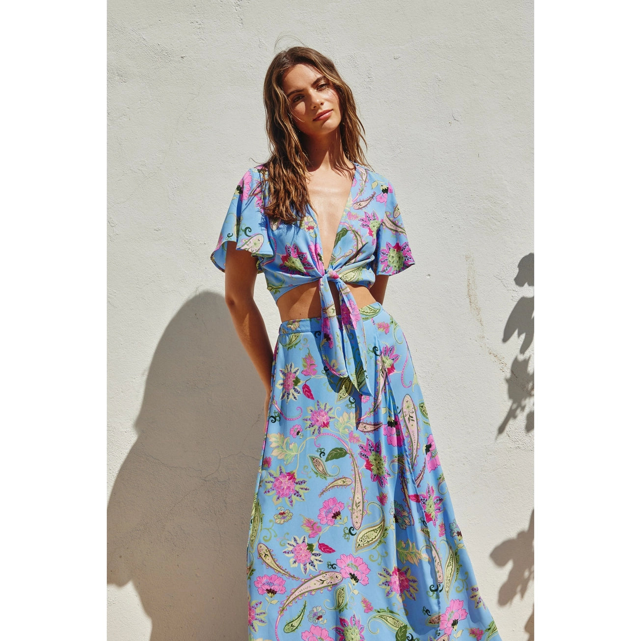 Floral Two Piece Set