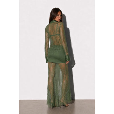 Skylar Rose Olive Lace Three Piece Set