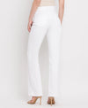 90's Vintage Vervet White High Rise Flare