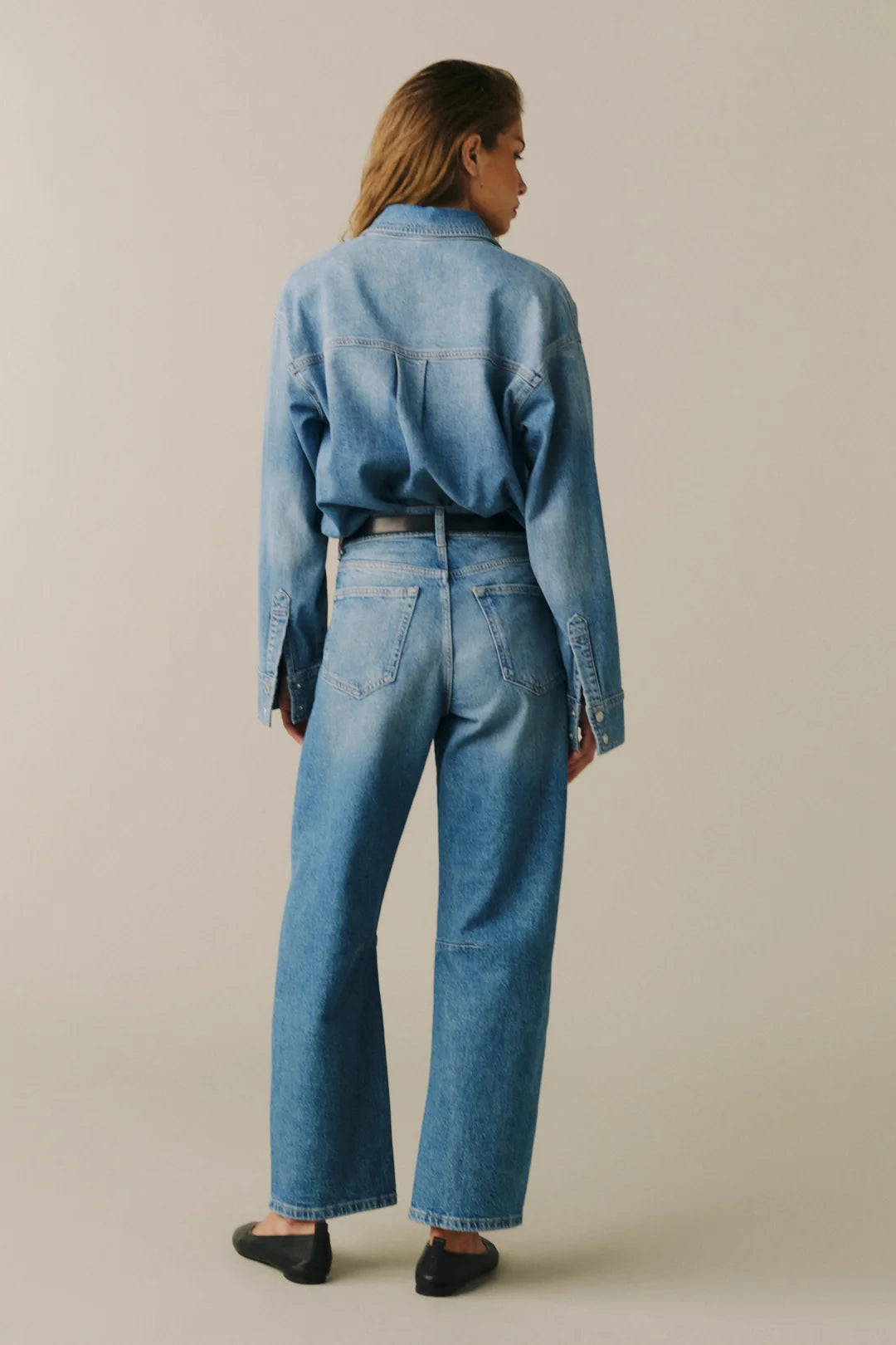Warp and Weft Barrel Jean