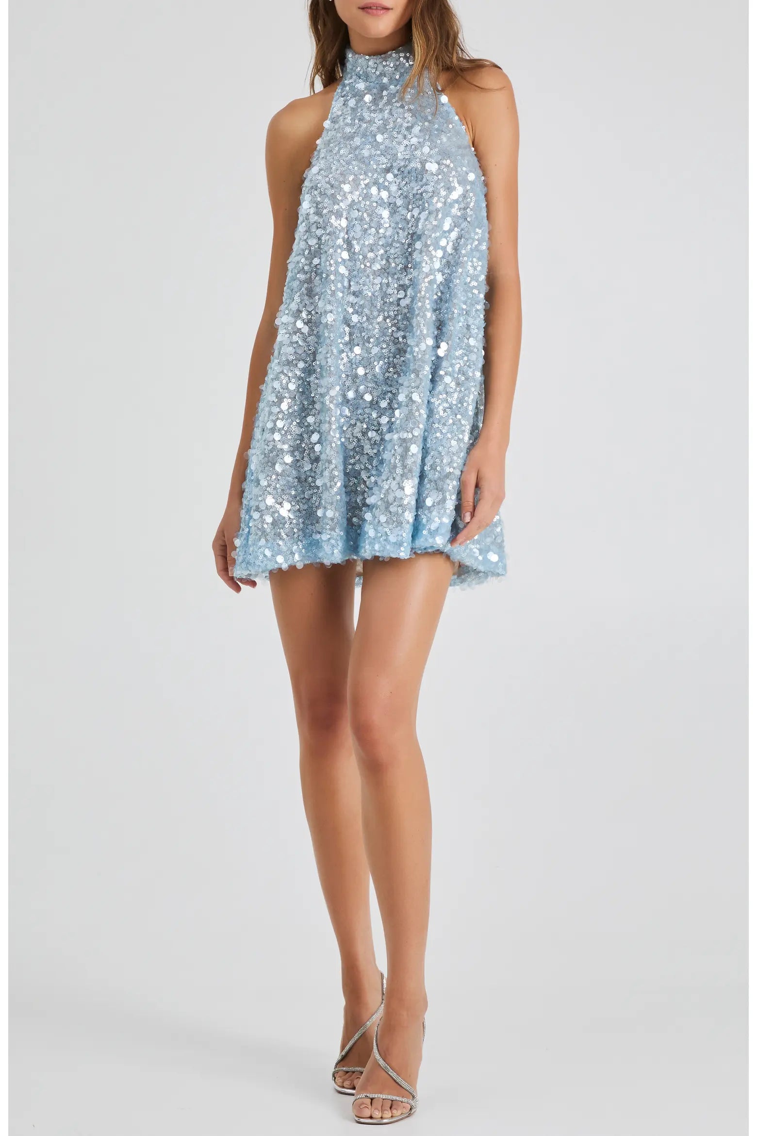 Helsi Icy Blue Sequin Dress