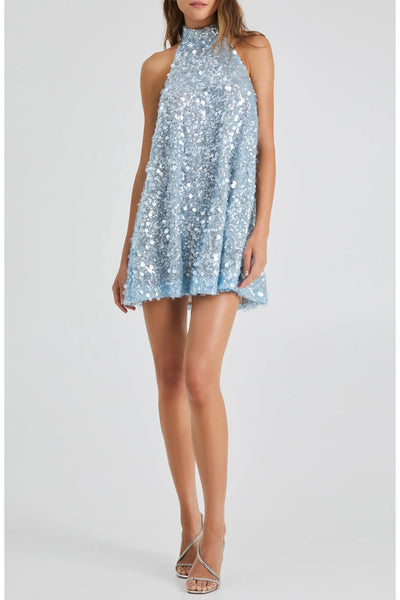 Helsi Icy Blue Sequin Dress