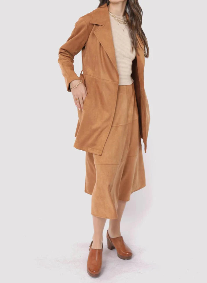 Sadie and Sage Faux Suede Jacket-MED ONLY