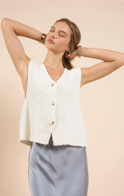 Sadie and Sage Arlo Cardigan/Vest Sweater