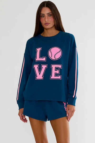 Beach Riot TENNIS Sweatshirt AND Shorts - SET!!!