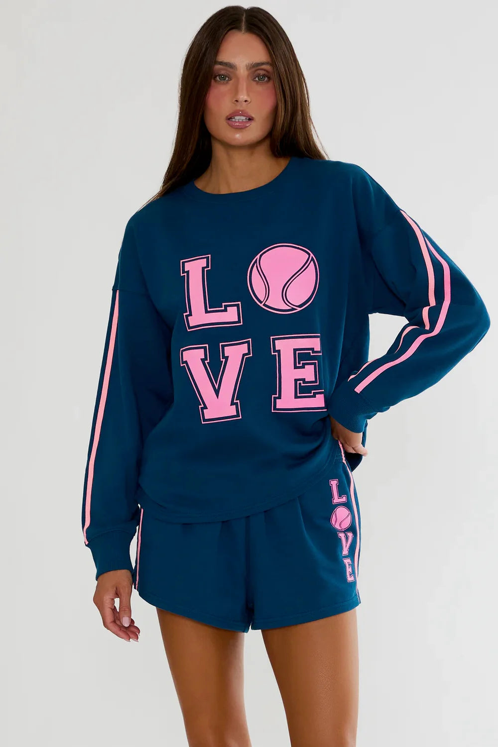 Beach Riot TENNIS Sweatshirt AND Shorts - SET!!!