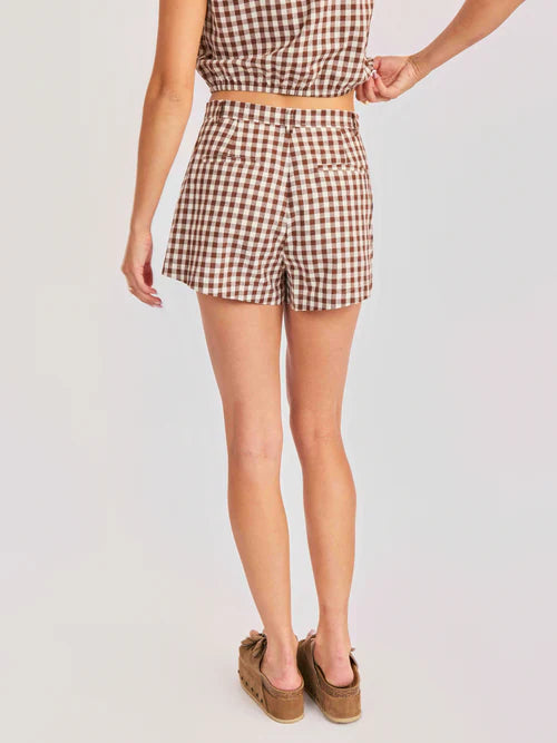 Sadie and Sage Gingham Shorts