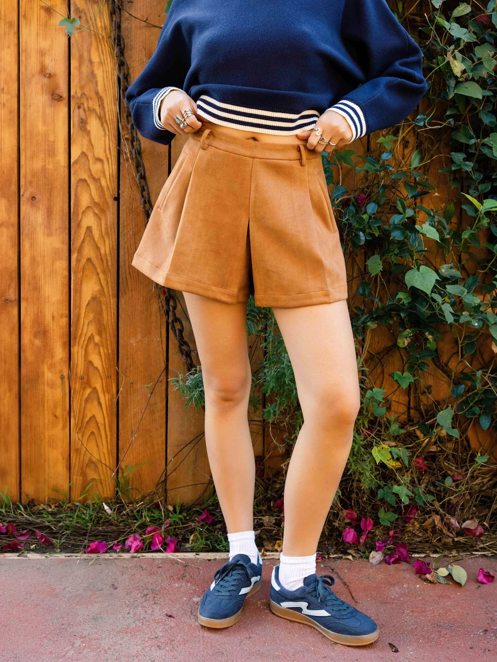 Sadie and Sage Tuscany Suede Shorts