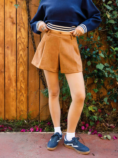 Sadie and Sage Tuscany Suede Shorts
