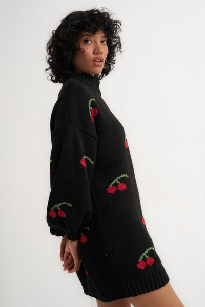Callahan Bellamy Cherry Sweater Dress
