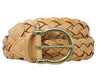 Tan Braided Carly Belt