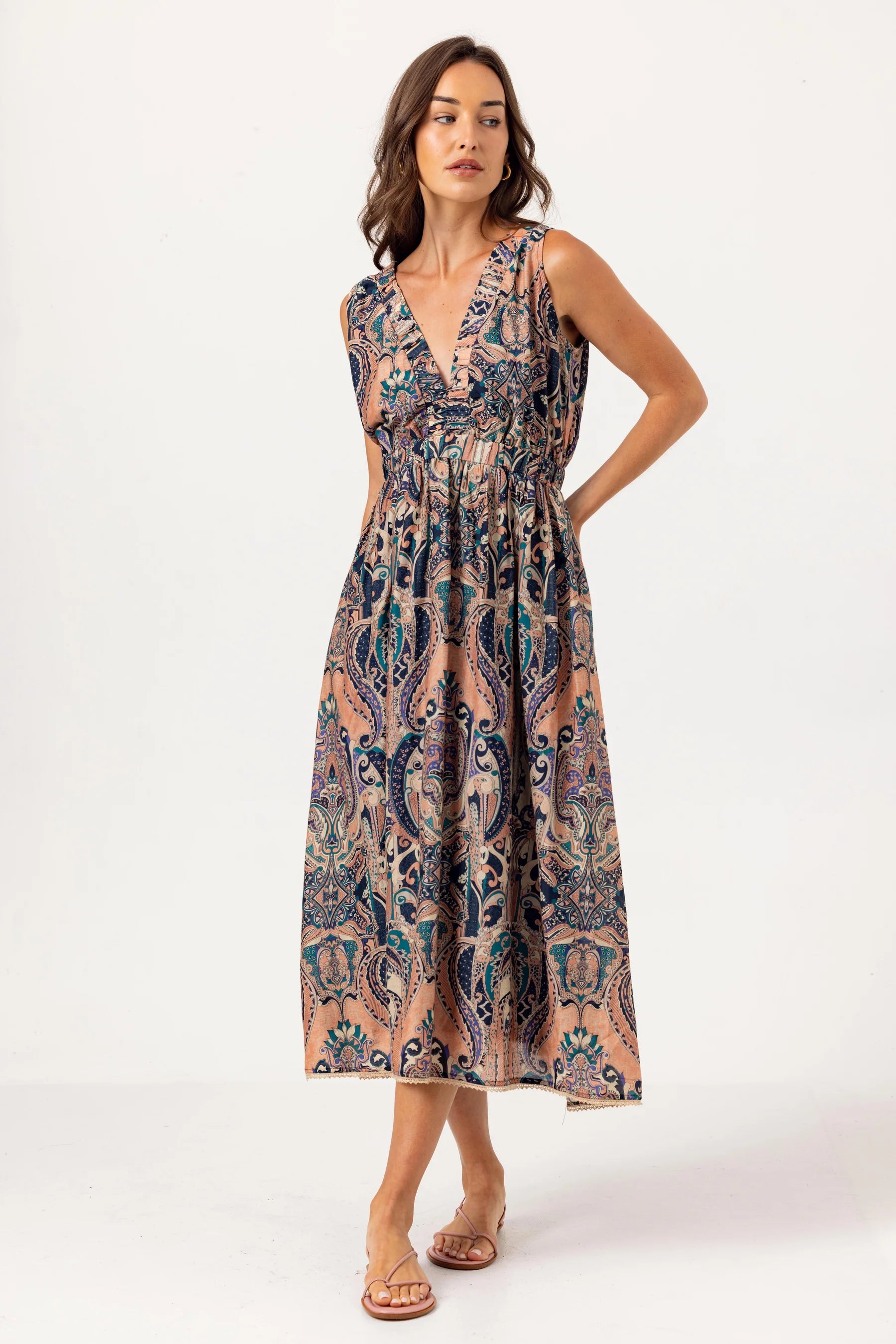 We Are Sundays Mosaic Alma Dress-XS (2) only