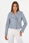 LaMarque Donna Denim LEATHER Jacket-XS ONLY
