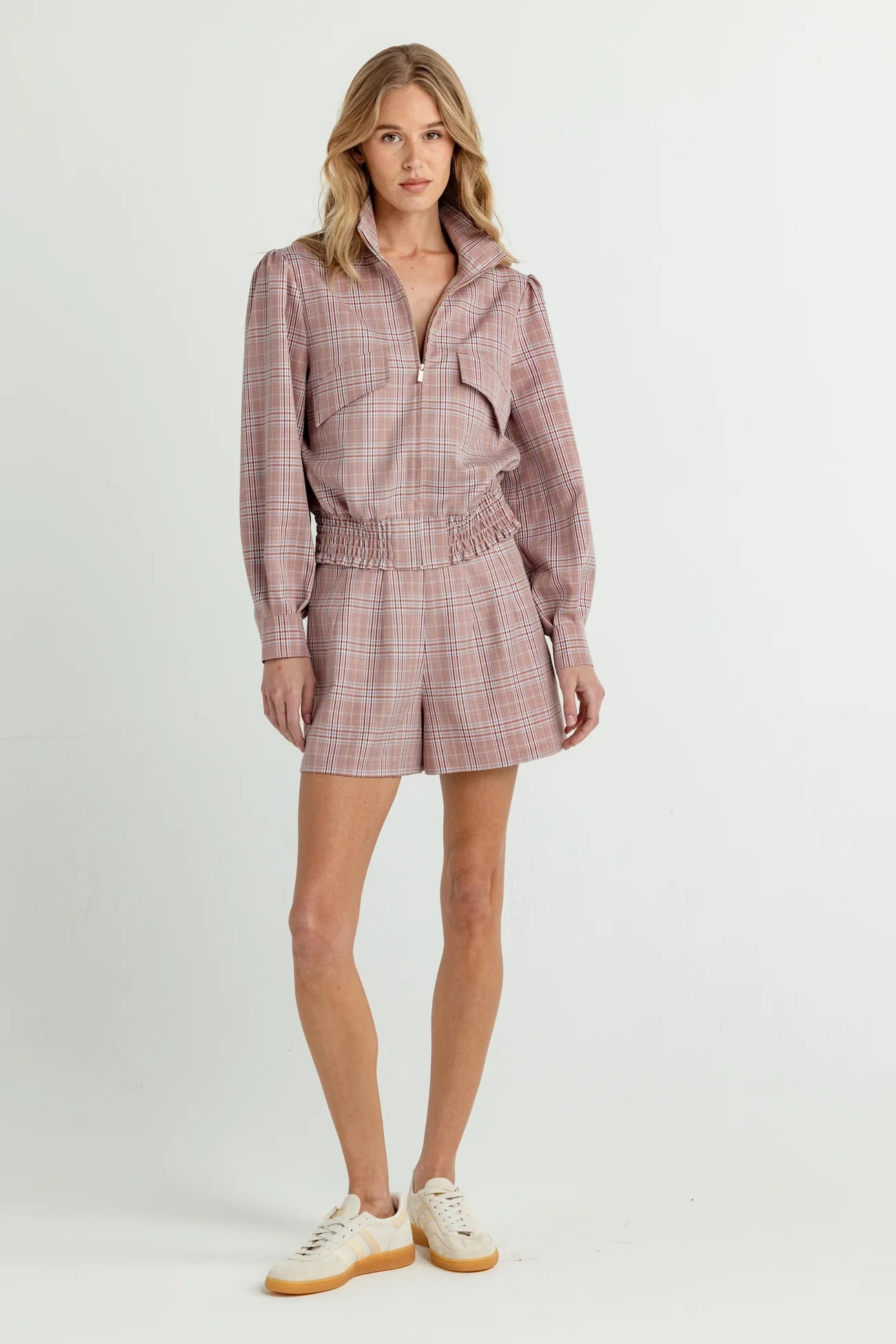 We Are Sundays Plaid Jasper Short
