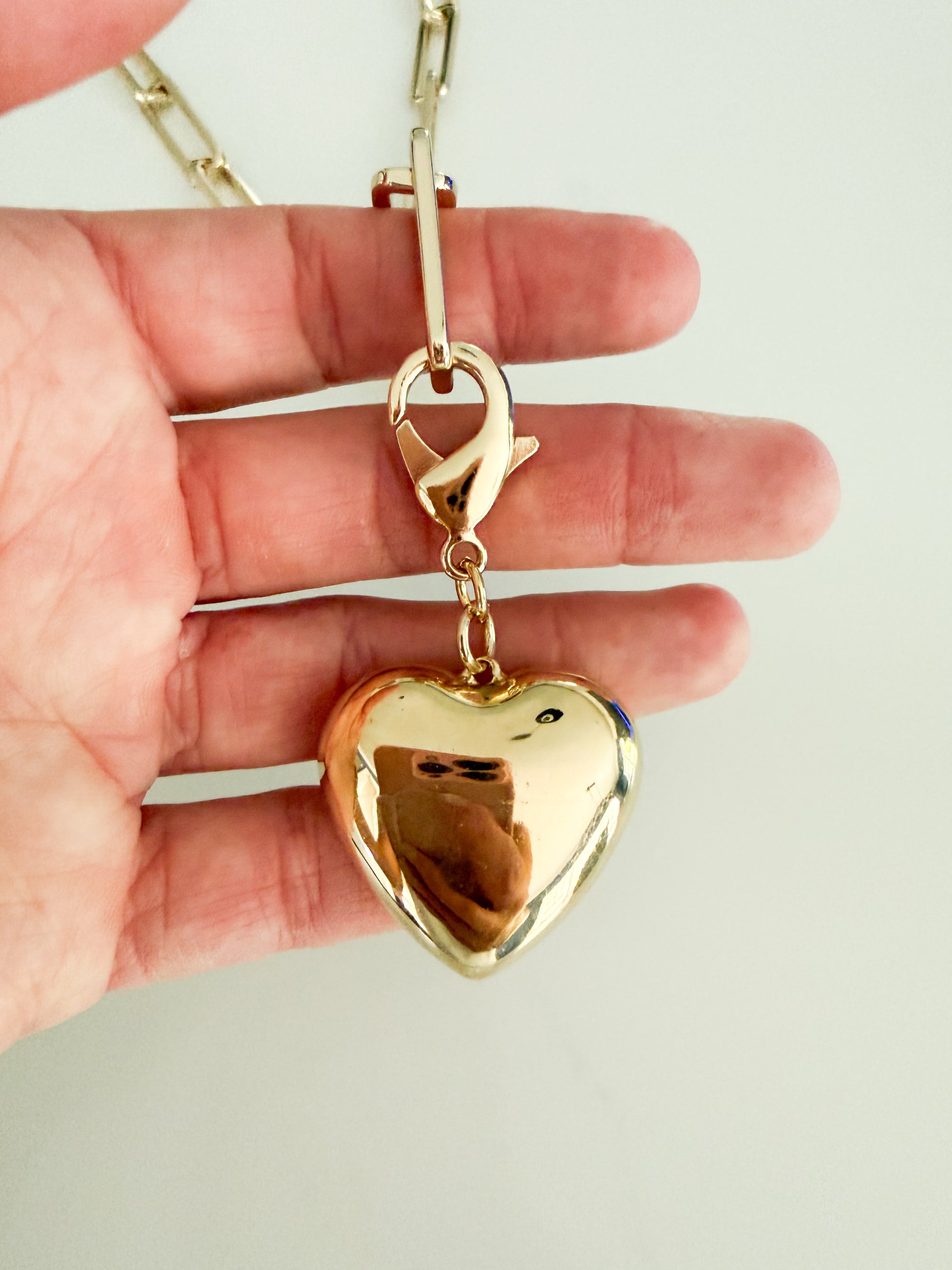Short LGeorge Heart Necklace
