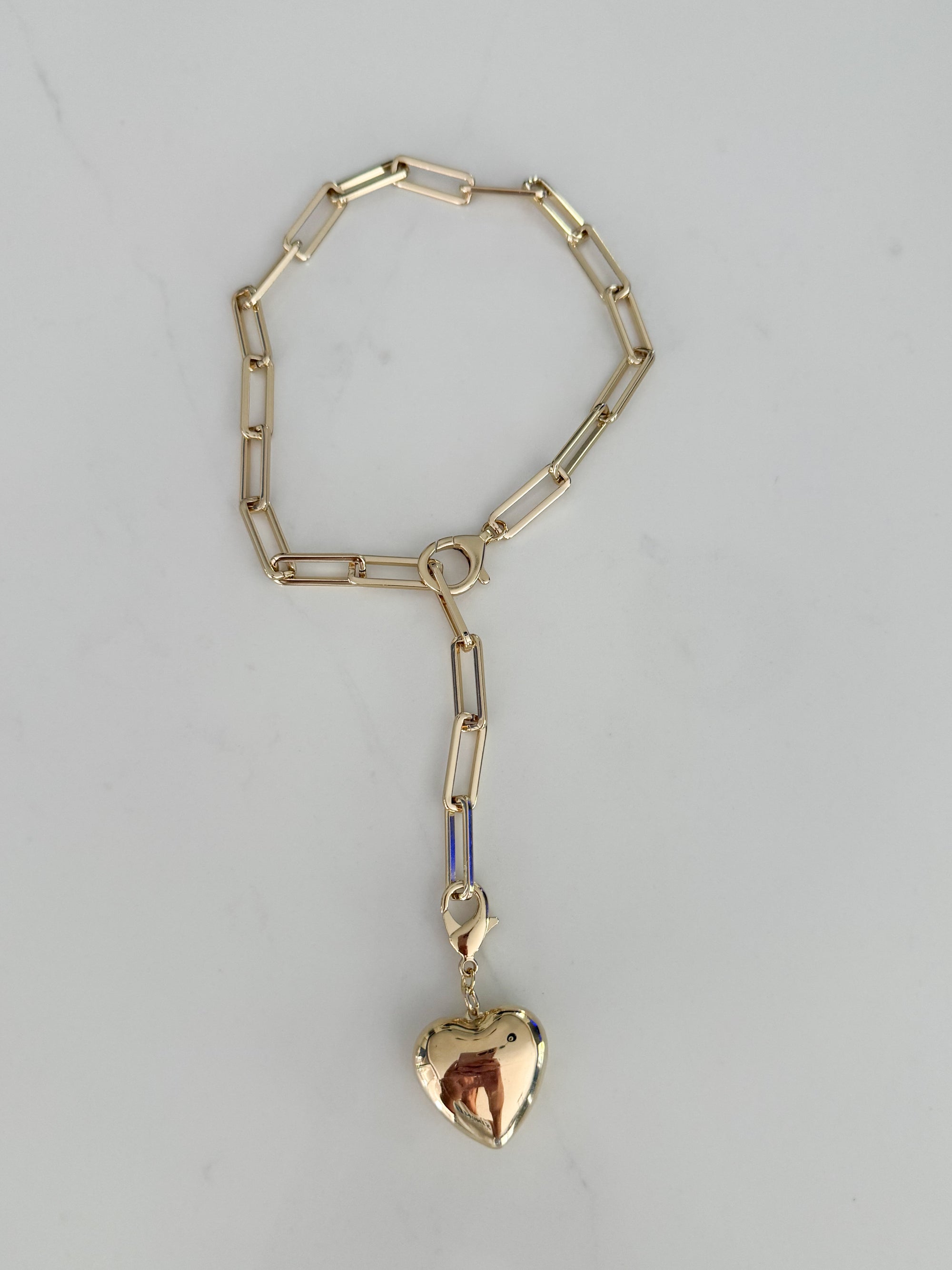 Short LGeorge Heart Necklace