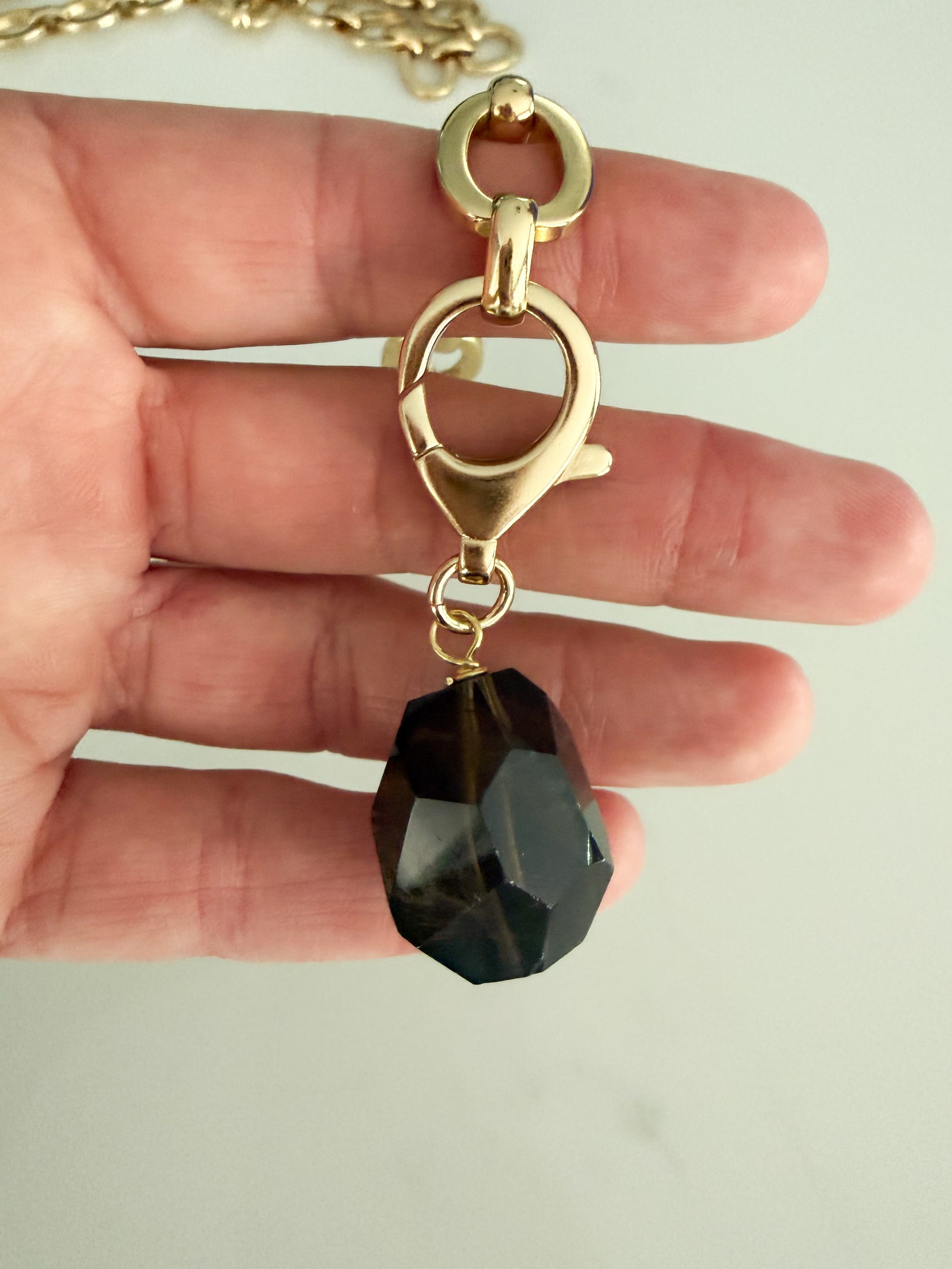 CARLY'S FAV- Topaz Double Wrap Necklace by L George