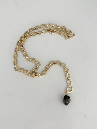 CARLY'S FAV- Topaz Double Wrap Necklace by L George