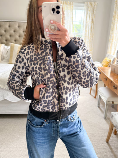 Freaky Nation REVERSIBLE Leather Bomber