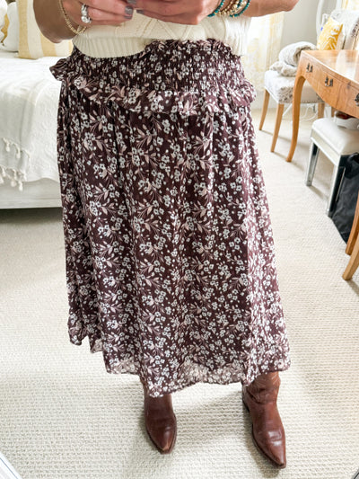 Sadie and Sage Oak Lane Midi Skirt