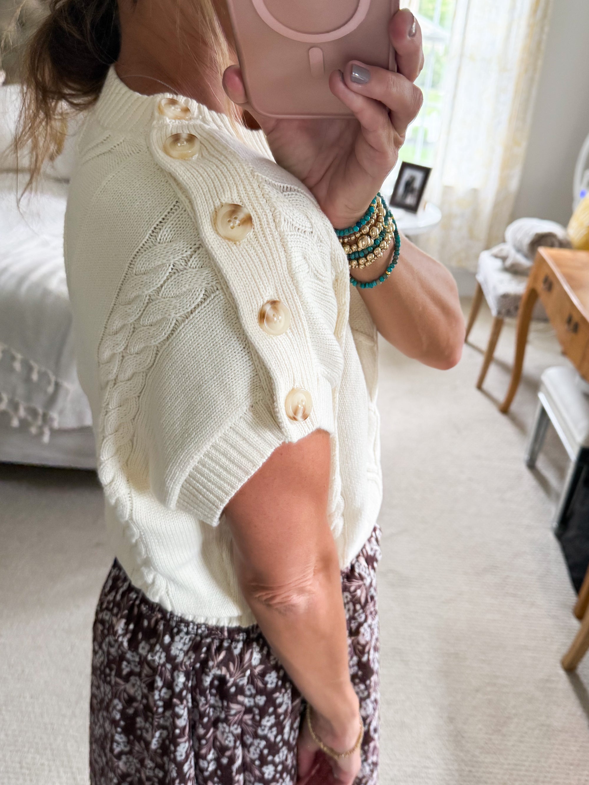 Sadie and Sage Typewriter Sweater