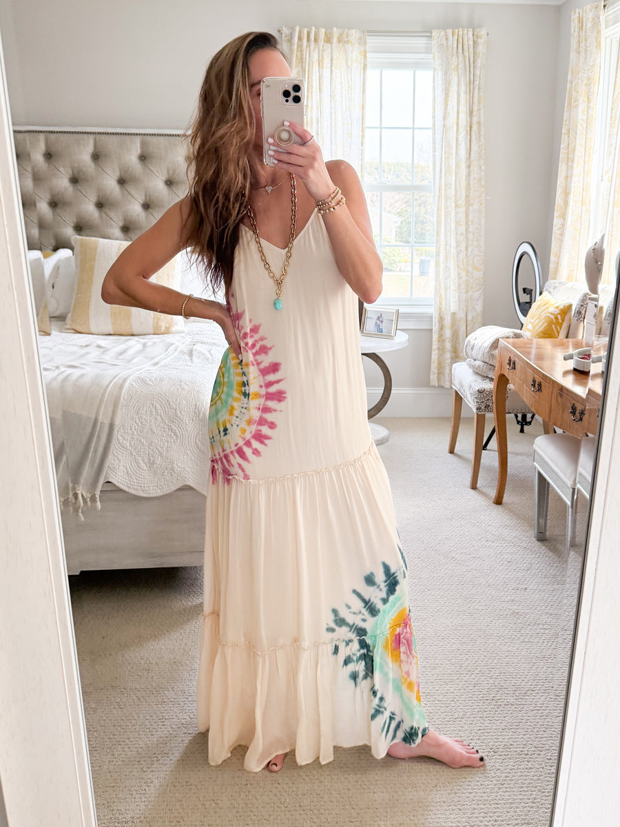 YFB Tie Dye Maxi Dress