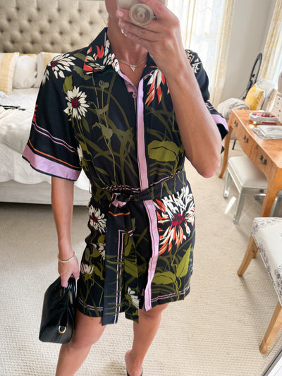 Lavender Brown Scout Mini Dress-DEAL OF THE DAY