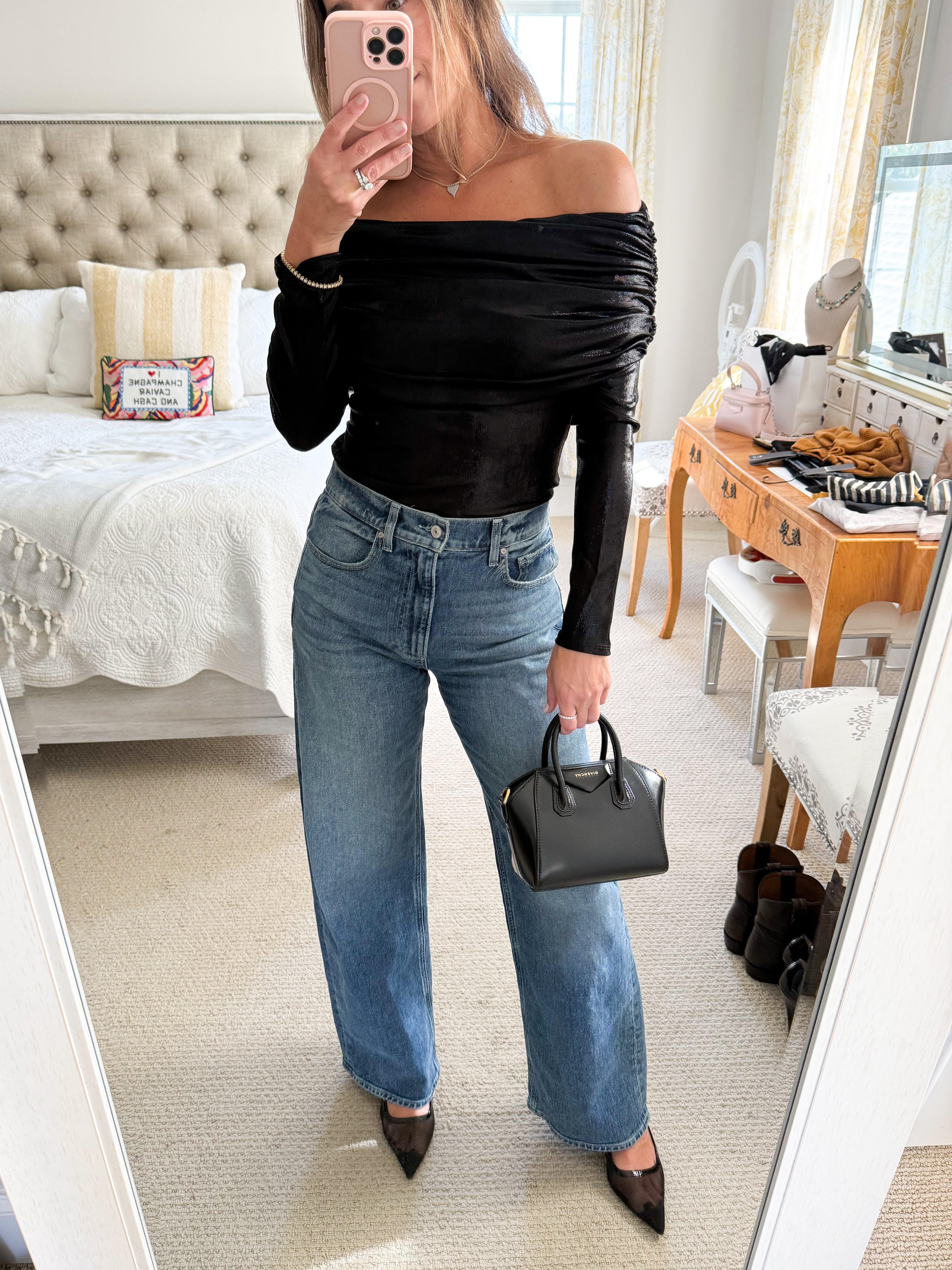 Elan Off Shoulder BLACK