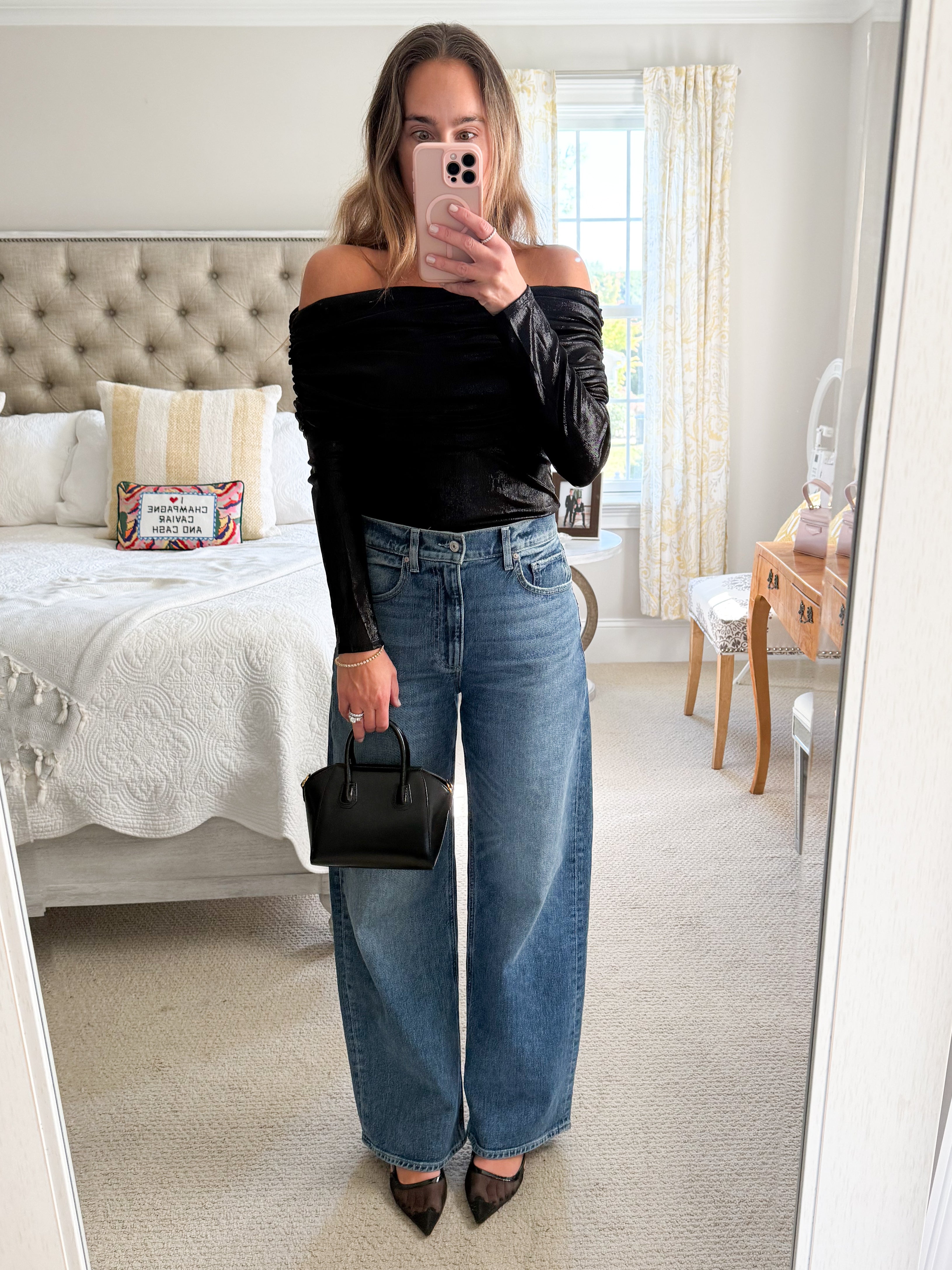 Elan Off Shoulder BLACK