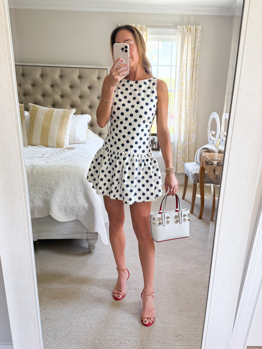 Peixoto Polka Dot Mini Dress