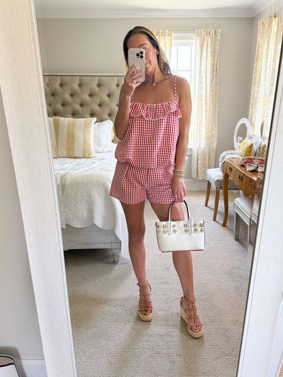 We are Sundays Gingham Short