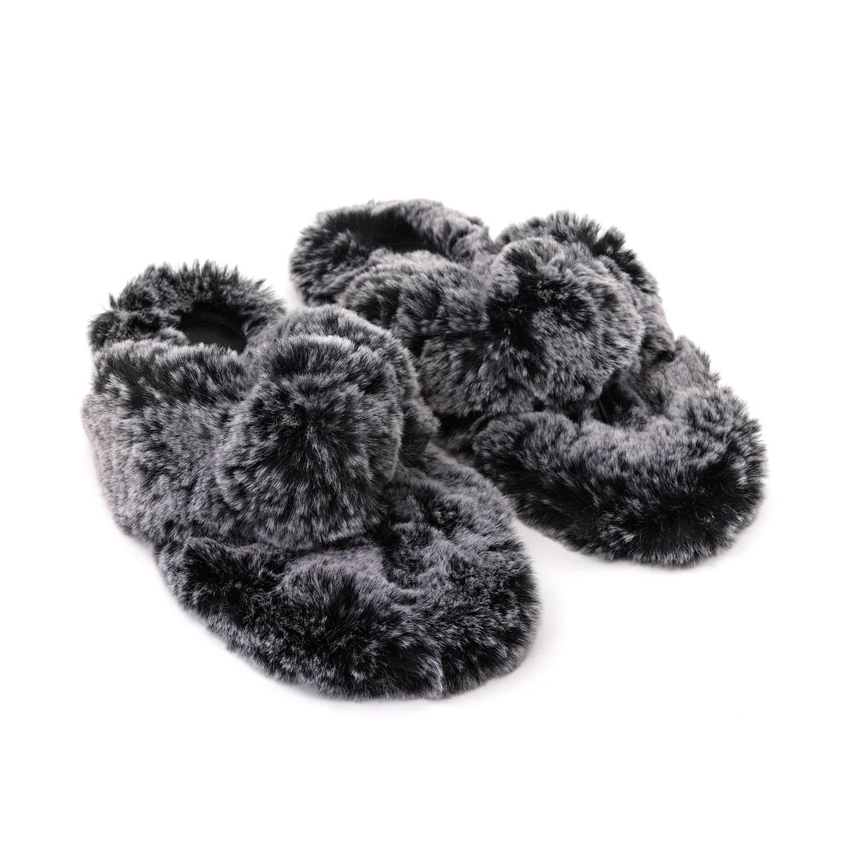 Solei Sea Fur Thong Sandal