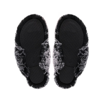Solei Sea Fur Thong Sandal