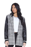 Blue Revival Houndstooth Varsity Blazer