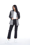 Blue Revival Houndstooth Varsity Blazer