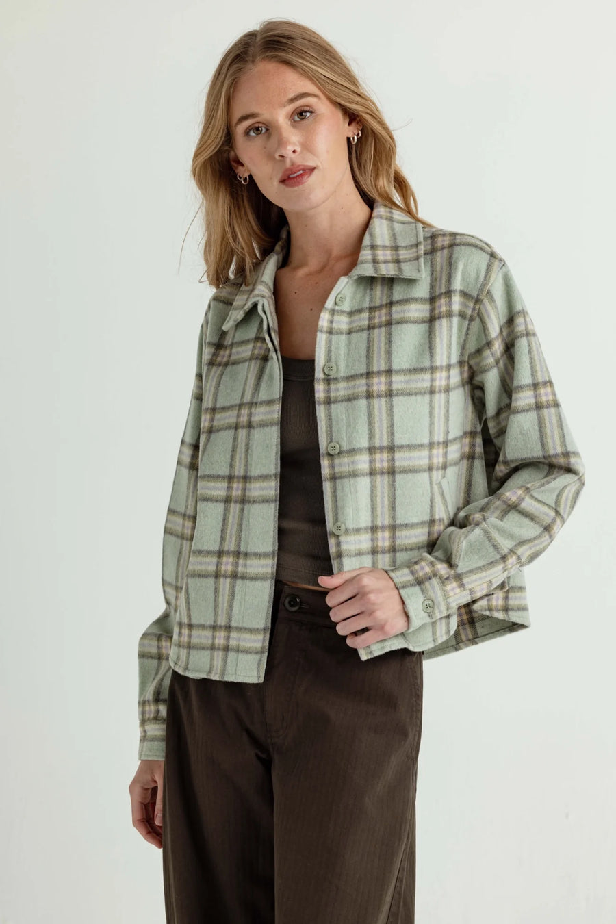 Theo Plaid Jacket