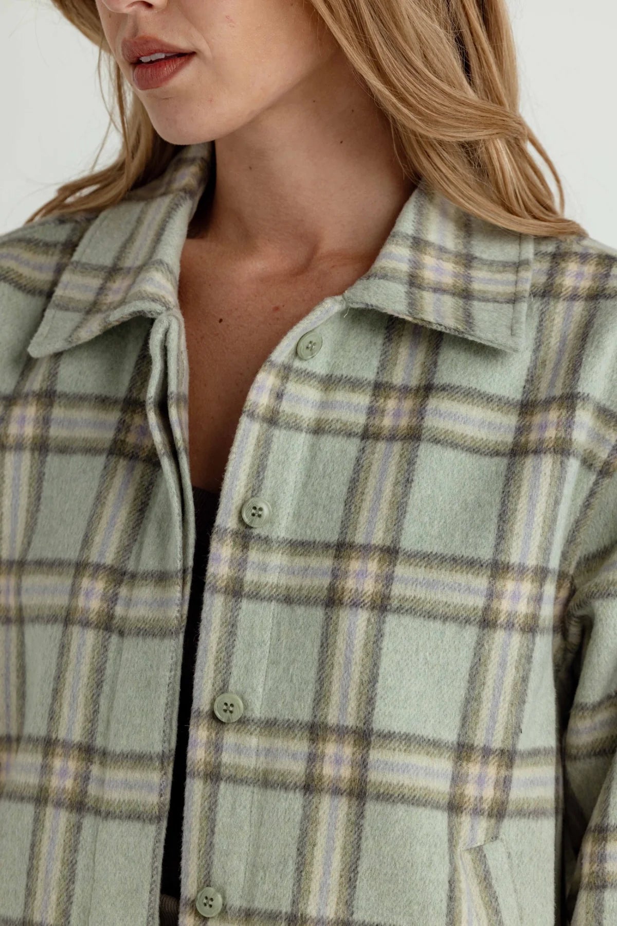 Theo Plaid Jacket