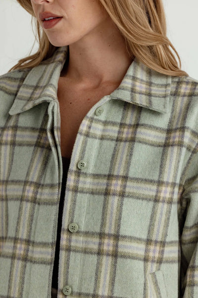 Theo Plaid Jacket