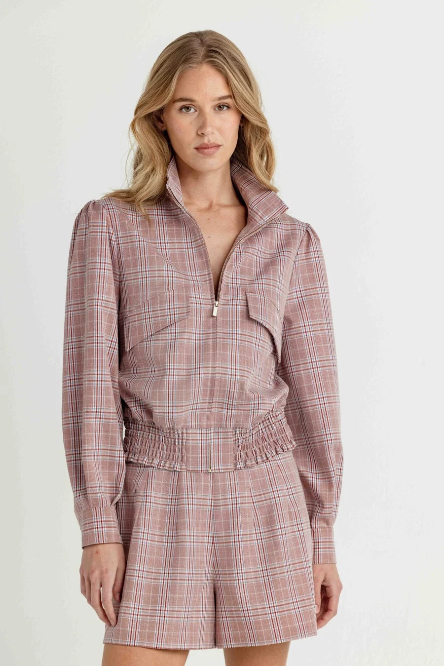 We Are Sundays Ever Plaid Jacket