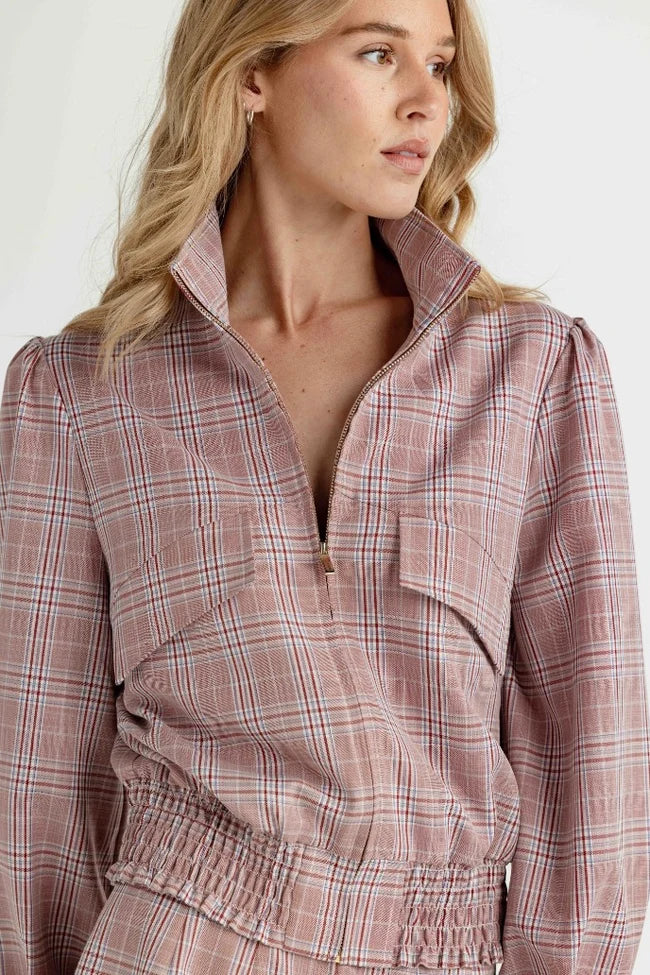 We Are Sundays Ever Plaid Jacket
